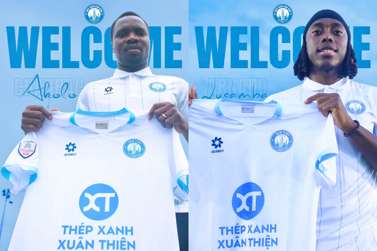 Nam Định nâng tổng số ngoại binh lên 15 cầu thủ 1