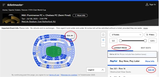 Thực hư chuyện giá vé xem trận đấu của Chelsea rẻ hơn một cốc bia 1