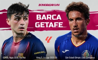 Nhận định Barca vs Getafe (2h00 ngày 22/9): Không dễ thắng cách biệt