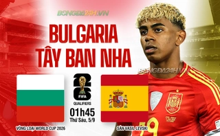 Nhận định Bulgaria vs Tây Ban Nha (1h45 ngày 5/9): 3 điểm đầu tiên cho Bò tót