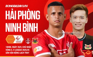 Nhận định Hải Phòng vs Ninh Bình (18h00 ngày 28/9): Ai đủ sức cản tân binh?