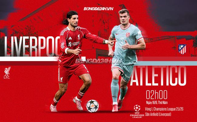 Liverpool đấu với Atletico Madrid