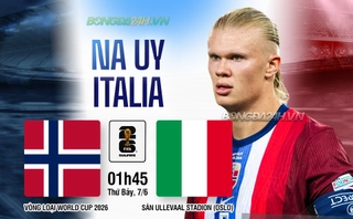 Italia thua sốc Na Uy trong trận mở màn vòng loại World Cup 2026
