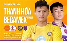 Highlights Thanh Hoá vs Becamex TPHCM: Bất phân thắng bại (Vòng 6 LPBank V.League 1-2025/26)